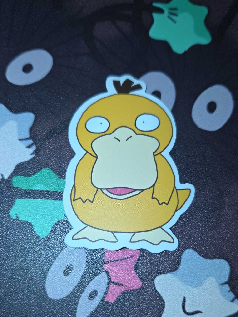 Yellow Psyduck Small Pets Sticker - Unbranded
